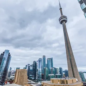 Apartamento Chol Furnished Heart Of Downtown Toronto, 2 Beds, Free Parking, Cn Tower View, Toronto